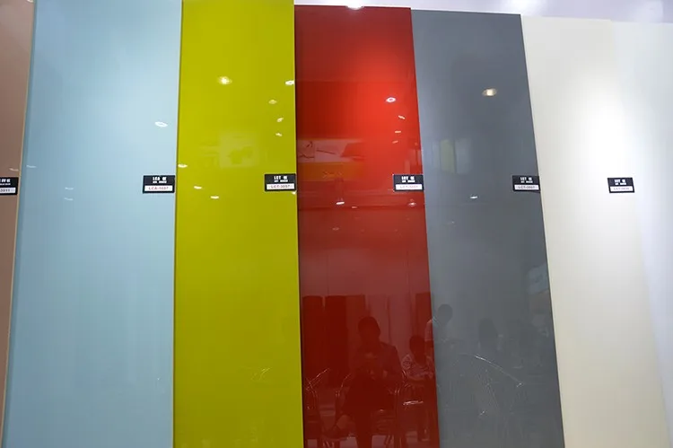 18mm high gloss PETG laminated MDF board For Cabinet Doors