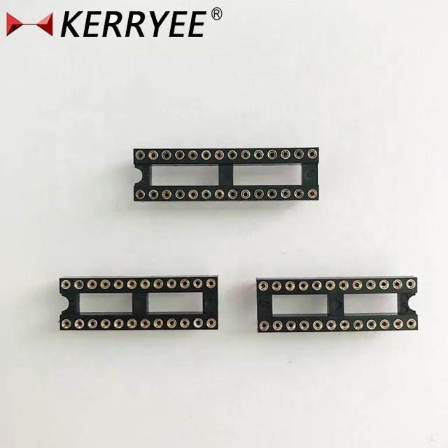 2.54mm 2*12P DIP IC Socket machine pin connector