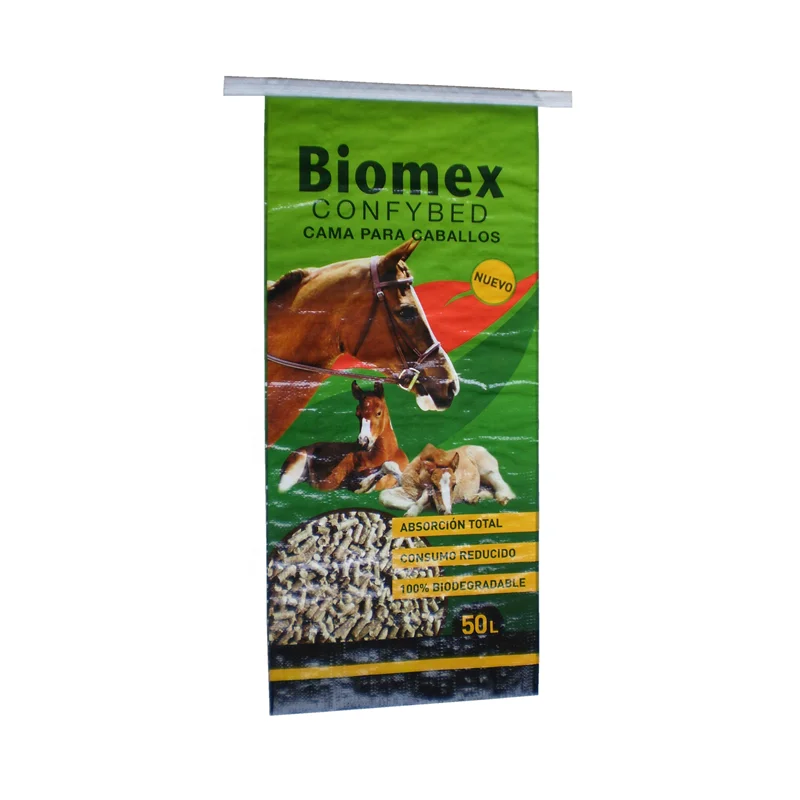 China factory sell Poly woven pet feed sacks 20kg