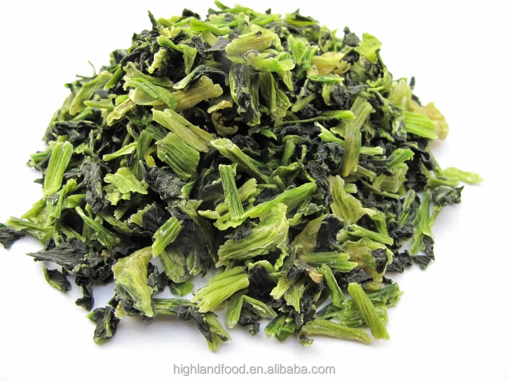 Cheap Price Dried Dehydrated Chinese Vegetable Green Cabbage bok choy