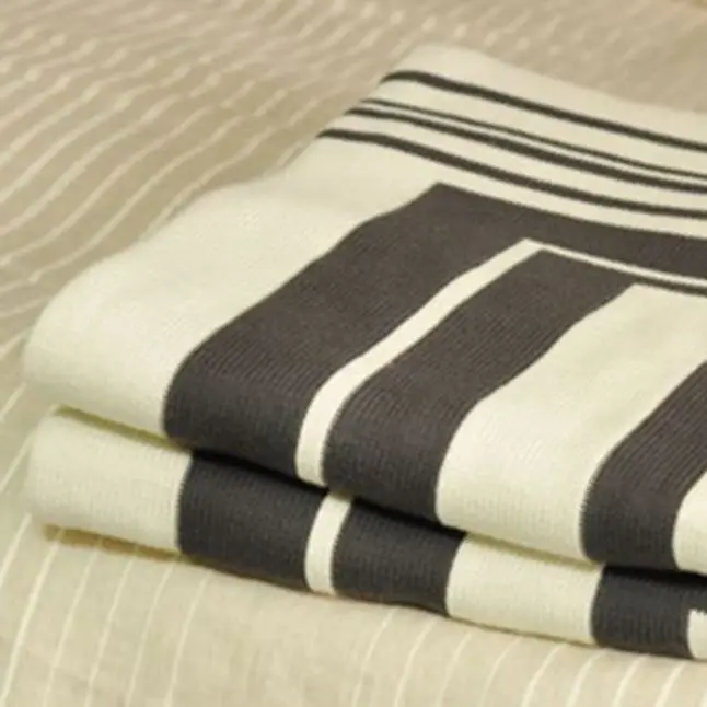 50DB46-1 100% wool cotton acrylic twin side logo jacquard knit fabric knit bed runner throw blanket