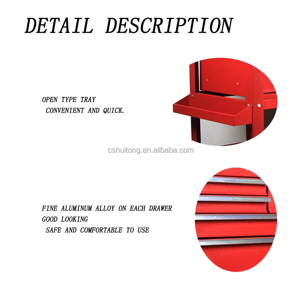 
Cart30 Inch 5 Drawer 704 Lb. Capacity Tool Cart Pack And Roll Trolley cabinet 