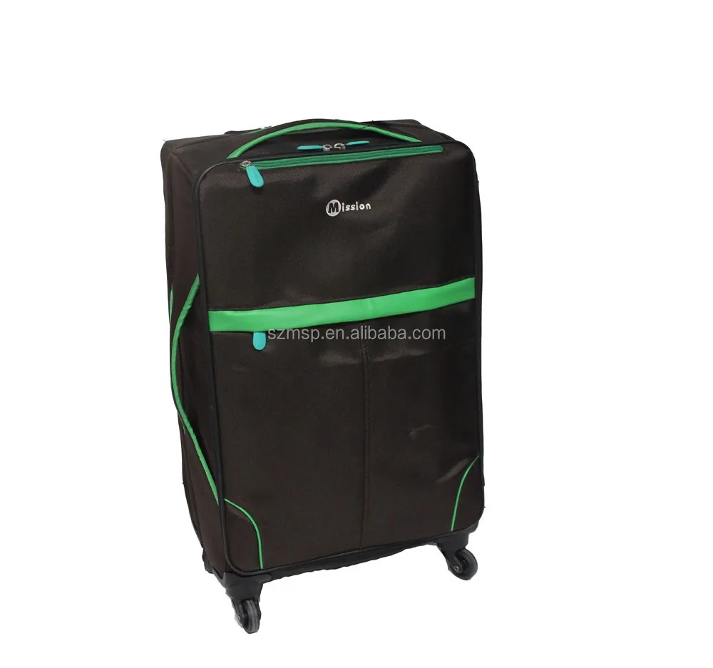 Unisex 360 Degree Noiseless Soft Trolley Luggage Case Custom Brand Airline Travel Bag New Design New Design Airline Unisex