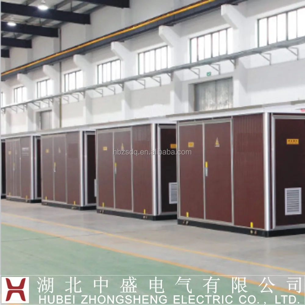 Electrical power compact substation