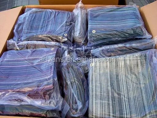 
10 OZ Multi Color Vinyl PVC Coated Polyester Yarn Mesh Tarp 