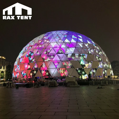 Cheap Price Soundproof Geodesic Event Marquee White Mega Dome Tent