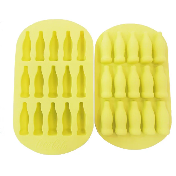 bottle sharp personalized silicone ice cube tray/ice pop molds