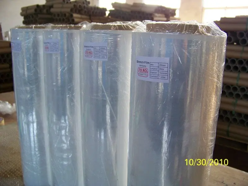 Good Quality Transparent Elastic Packaging Pallet Wrapping Stretch Film
