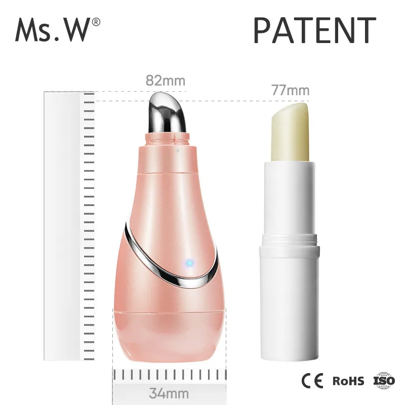Best Selling lip Products Beauty in USA Electric Ion Vibrating Lip Beauty Care Massager Lip Gloss exfoliate device