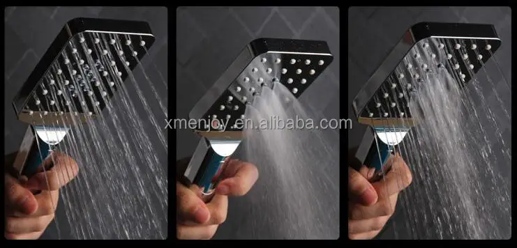 New hand shower with button shower head bathroom faucet accessories