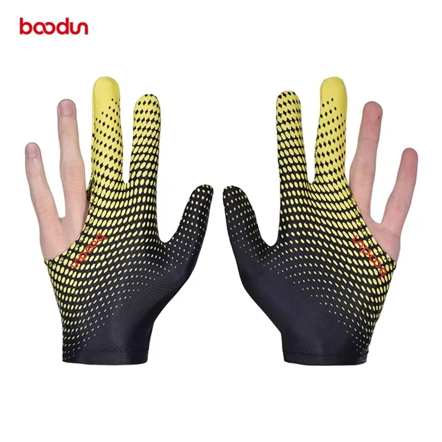 Man Woman Elastic fabric 3 Fingers Snooker Gloves for Billiard Shooters Carom Pool Cue Sport For Right or Left Hand Gloves