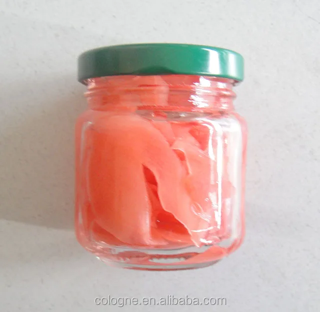 Preserved Sour and Sweet Gari Marinated Sushi Ginger White  for Japanese Sushi