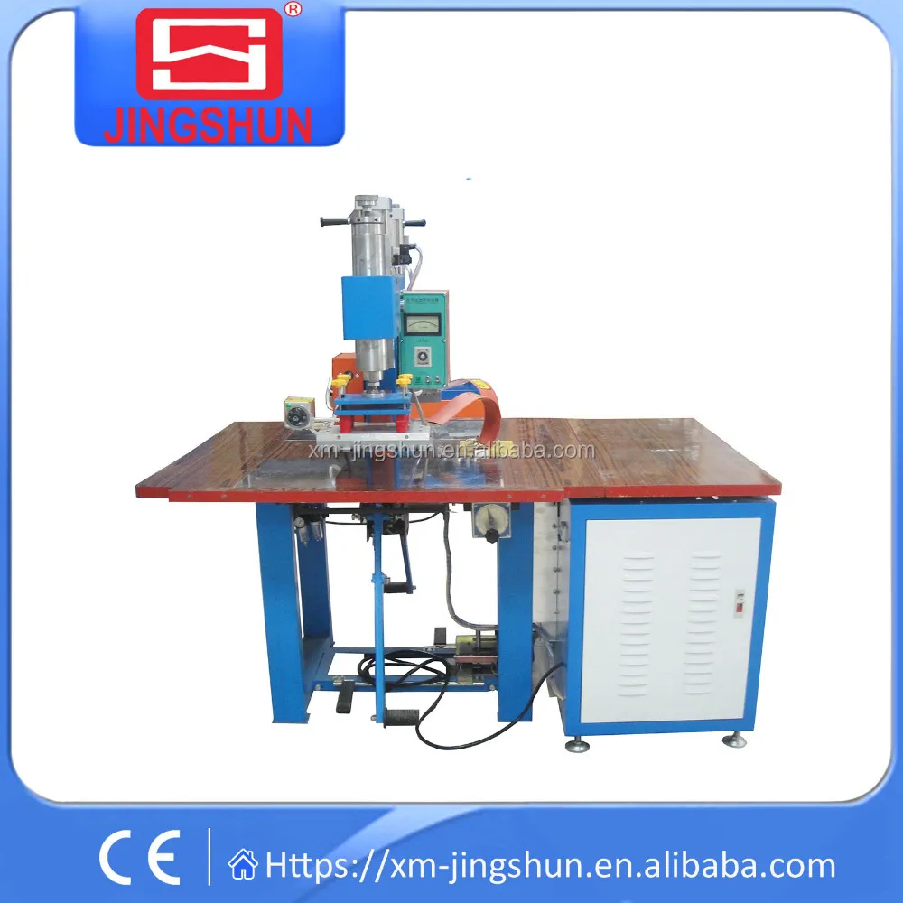 JINGSHUN Automatic Plastic Card Sleeve Canvas Welder Waterproof Sealer Leather High Frequency Welding Machine