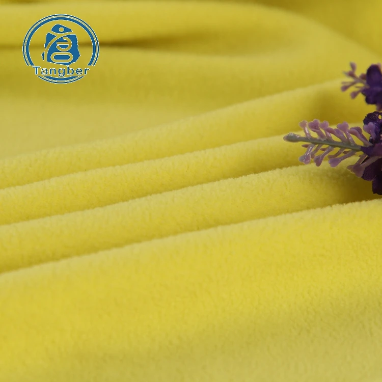 170gsm cheap DTY 100% polyester anti pilling micro polar fleece fabric
