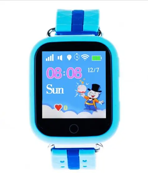 2018  Hot Sale GPS Smart Watch Kids Q750 SOS Call Location Finder Children Smart Electronic Baby Watch Q750 with safty functions