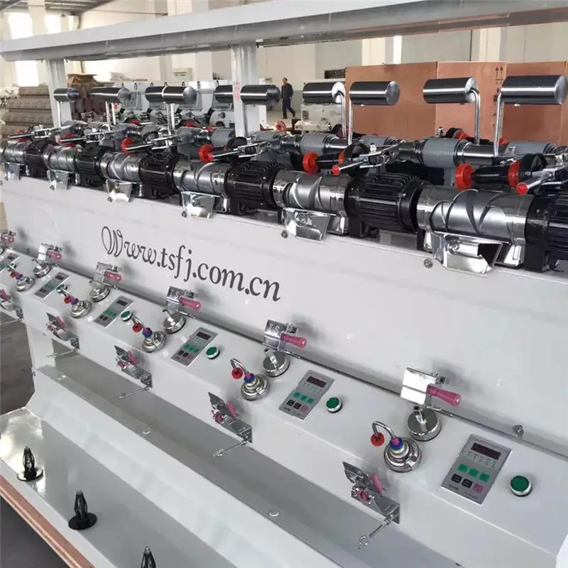 high speed grooved drum cone spindle winder / winding machine supplier