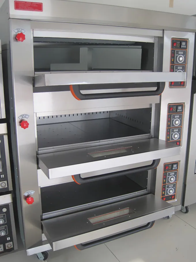 Good Quality Sinochef 2 Deck 4 Trays Commercial Gas Oven in bakery machinery
