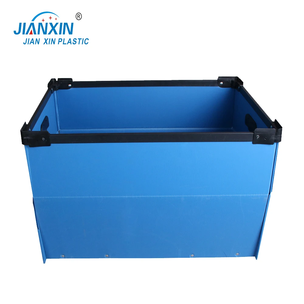 High Quality Folding Corrugated Plastic Reusable Box/Correx Box Supplier