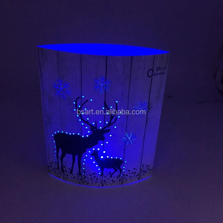 
Multi Color Switch Fashionable Decoration Paper LED Table Lamp 