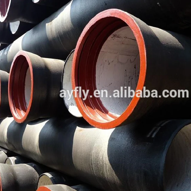 Труба из ковкого чугуна C30/600 мм, Трубы из ковкого чугуна класса K9