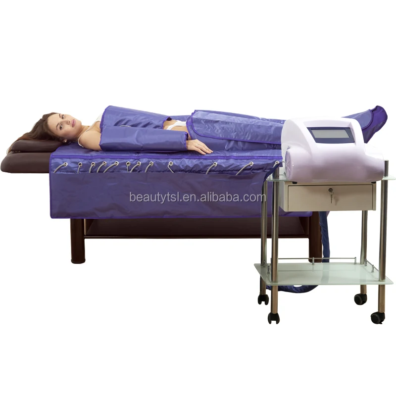 TSL-1120G3 Presoterapia Lymphatic Drainage equipment detoxification Muscle EMS Stimulation 3 IN 1 Presstherapy Machine slim press