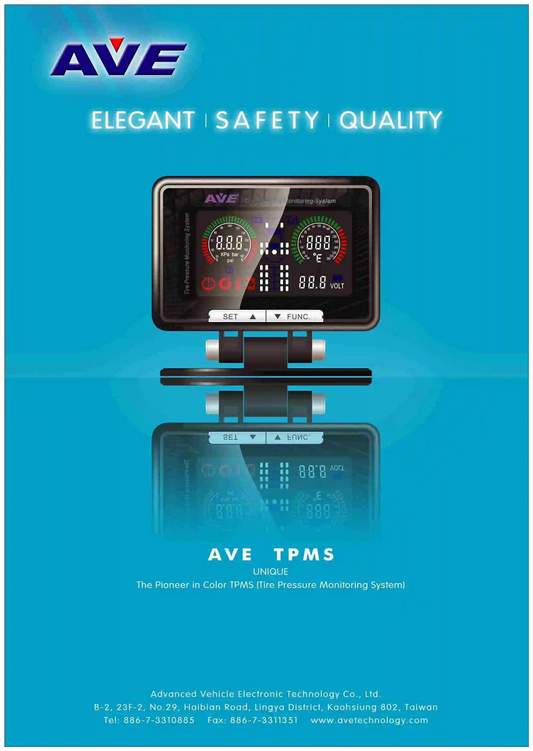 Best Quality AVE TPMS Sensor Tire Pressure Monitoring System for Fleetwood