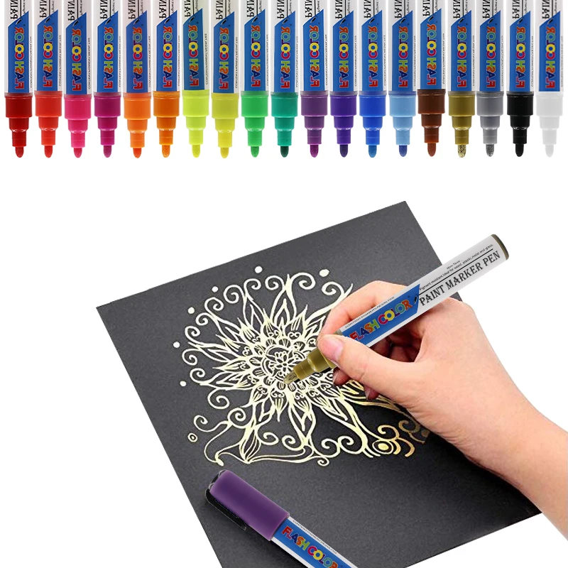 Waterproof Professional Car Tire Graffiti permanent paint pen