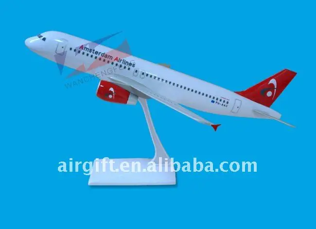 
ABS MATERIAL 1:100 SCALE A320 AIRPLANE MODEL 