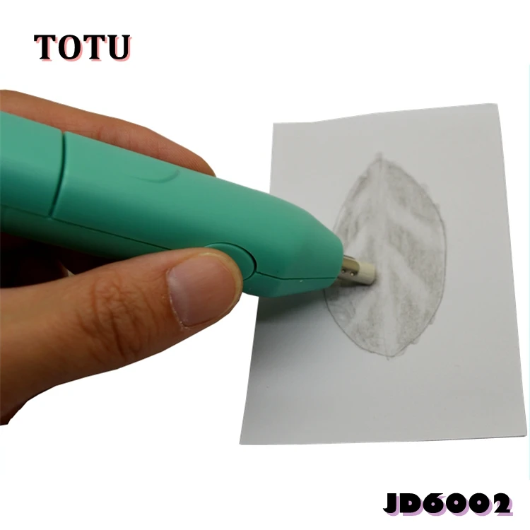 Chinese stationery products wholesale jinding white electronic pencil eraser