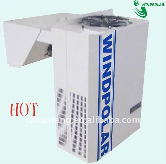 Whole Refrigeration System Tecumseh Mini Compressor Freezer for Supermarket or Other Mobile Room Storage