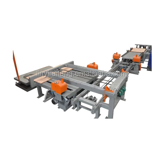 Automatic Edge Trim Wood Saw Machine Cross Saw