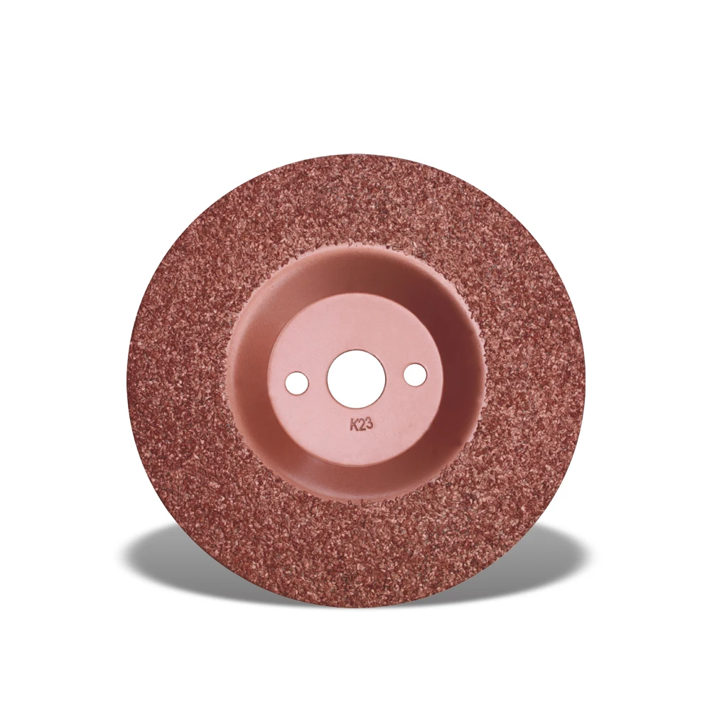 rubber conveyor belt grinding disc with tungsten carbide granule grit K18