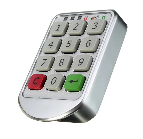 WALFRONT  Digital Password Keypad Number Cabinet  Code Lock Zinc Alloy/ Plastic Cabinet Lock
