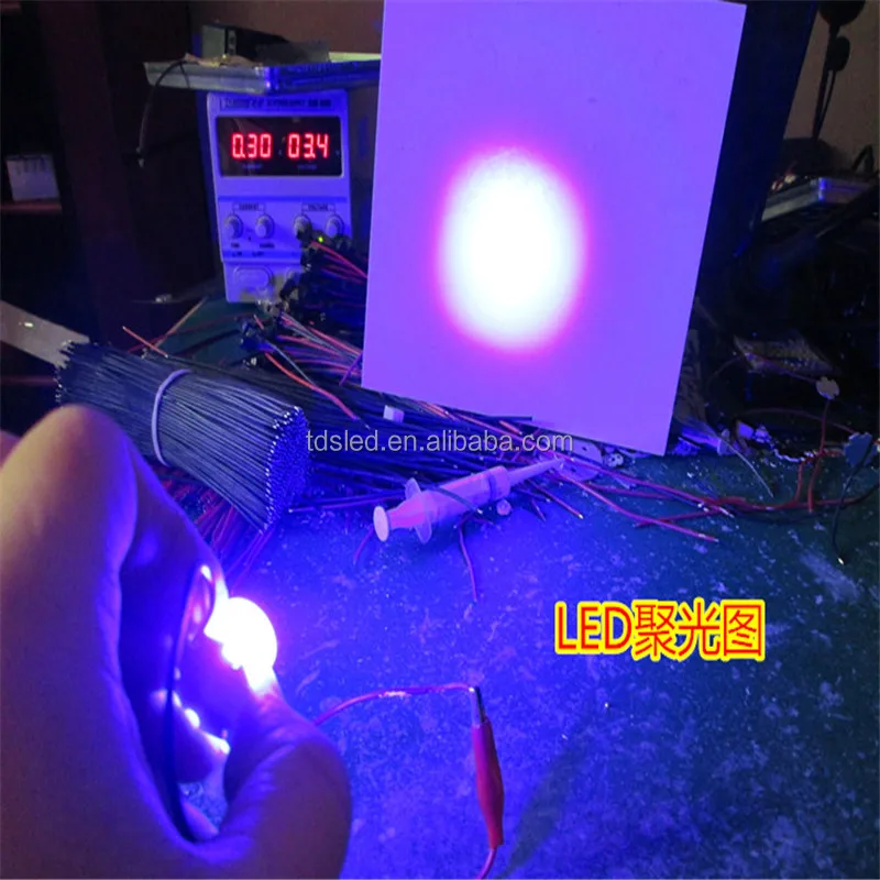 Small viewing angle 14.5 mm led focus lens with 5 - 8 degree ROHS CE approved