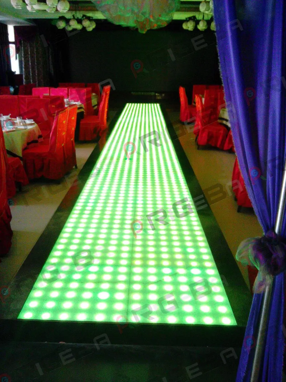 Super Slim 60*60cm Cheap led dance floor