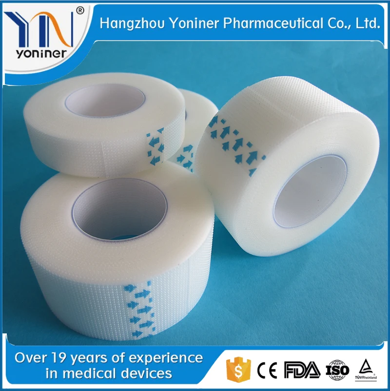 Водонепроницаемый материал хирургического PE ленты из прочного медицинские киперная лента больницы киперная лента Материал