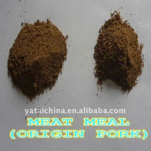 meat and bone meal (pet grade) pork meal