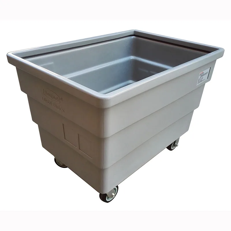 Plastic laundry truck linen truck