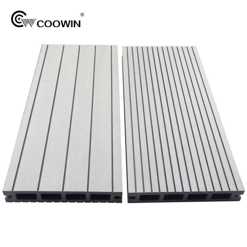 Fireproof Wpc Decking Hollow Composite Decking Board WpcIndoor Wpc Floor Wood Plastic Composite