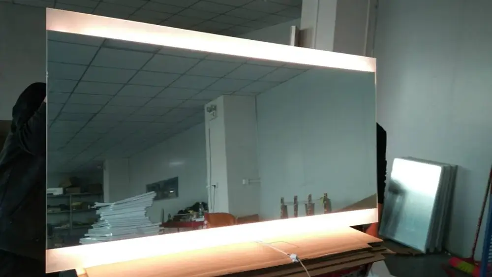 UL List Top Quality Frameless Luxury Hotel Bathroom Backlit Vanity Mirror