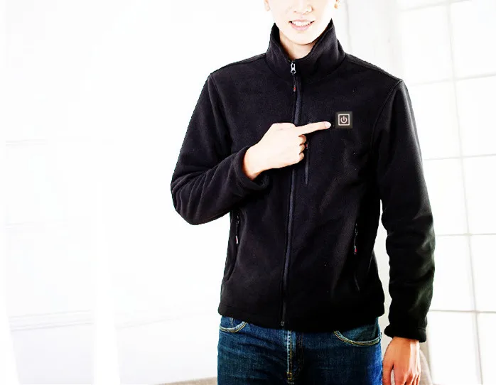 
2019 Fashion Handsome 5V Electric Rechargeable Battery Heated Jacket 