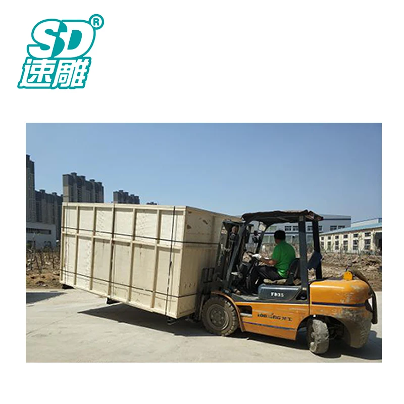 Heavy duty ATC granite carving lathe granite marble carving drilling polishing stone cutting table saw machine