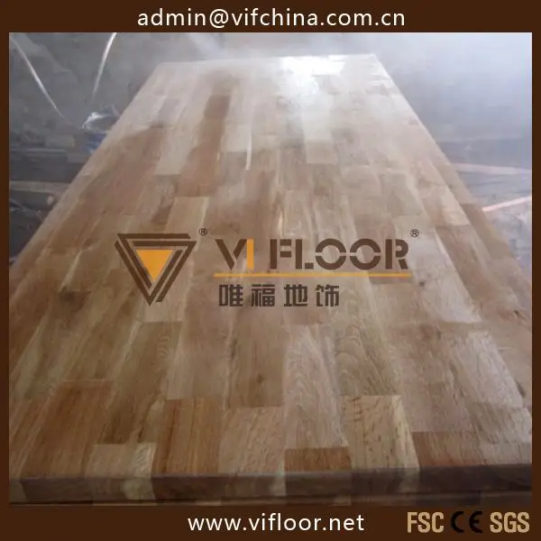 
Stock oak finger jointed worktop 