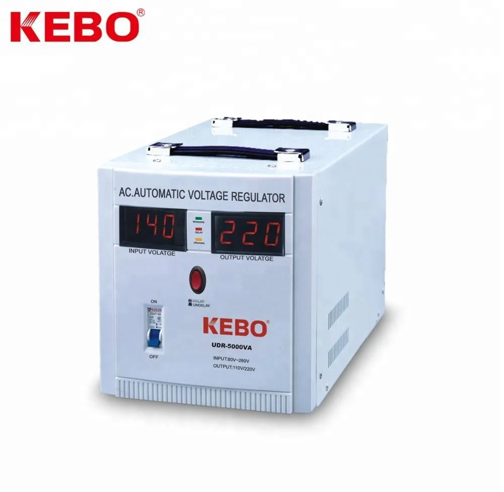 KEBO 5000VA AC Automatic Voltage Stabilizer Relay Type
