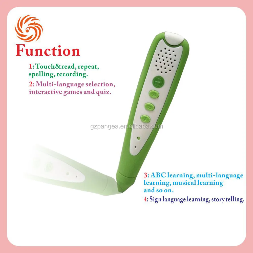 Настройте многоязычные дети, разговаривающие и читающие русскую ручку, изучение английского языка