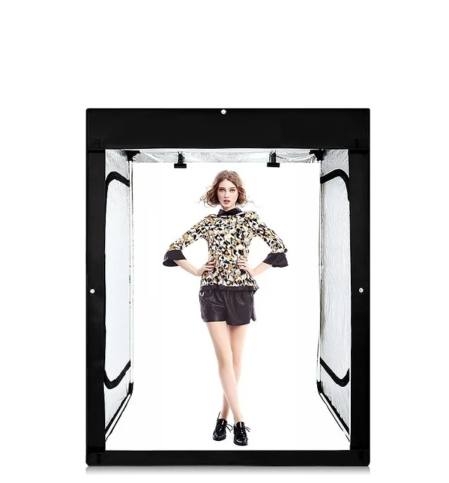 Portable Big Photography Folding Photo Studio 200*100*1200CM LED Light Box Soft Box Tent