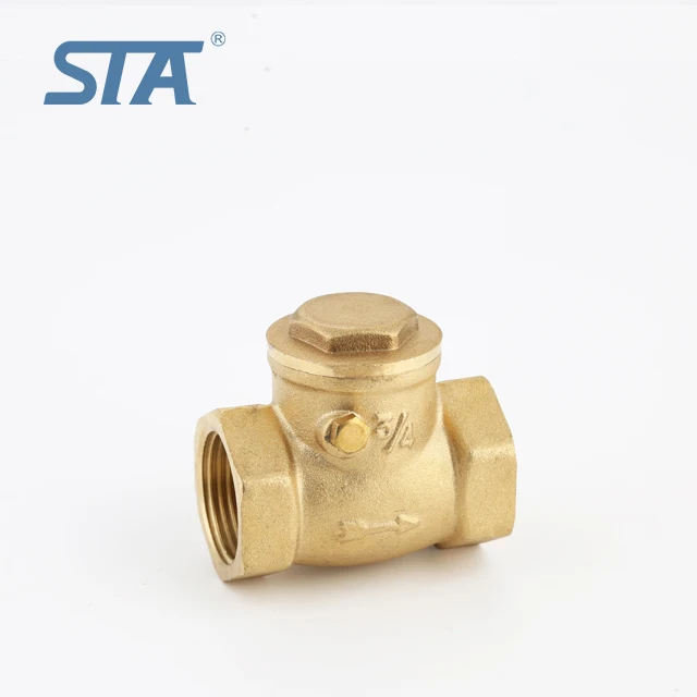  STA.4007 1/2 дюйма-2 дюйма 2020 новые продукты Тайчжоу китайские поставщики латунный Клак обратный