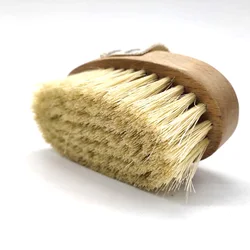 Wholesale Custom Bamboo Bristle Body Brush