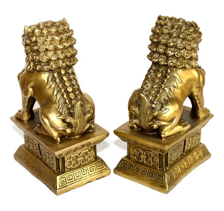 Fabulous Hong Tze Collection Chinese fu dog statue Large size