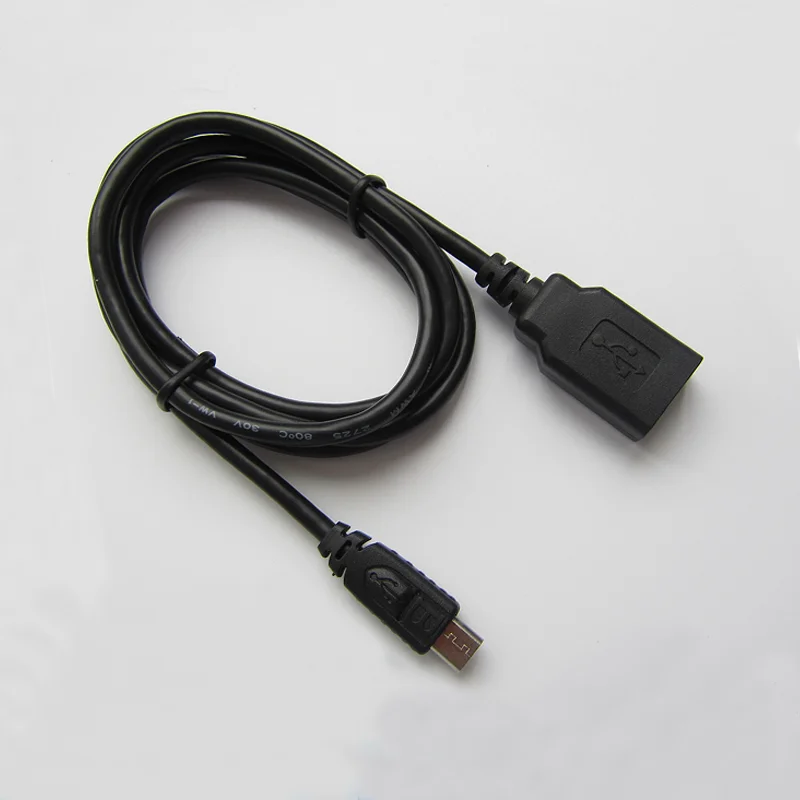 Micro 5Pin Male to USB 2.0 Female cable OTG Cable for android mobile phone USB Female to Micro Male On The Go Adapter